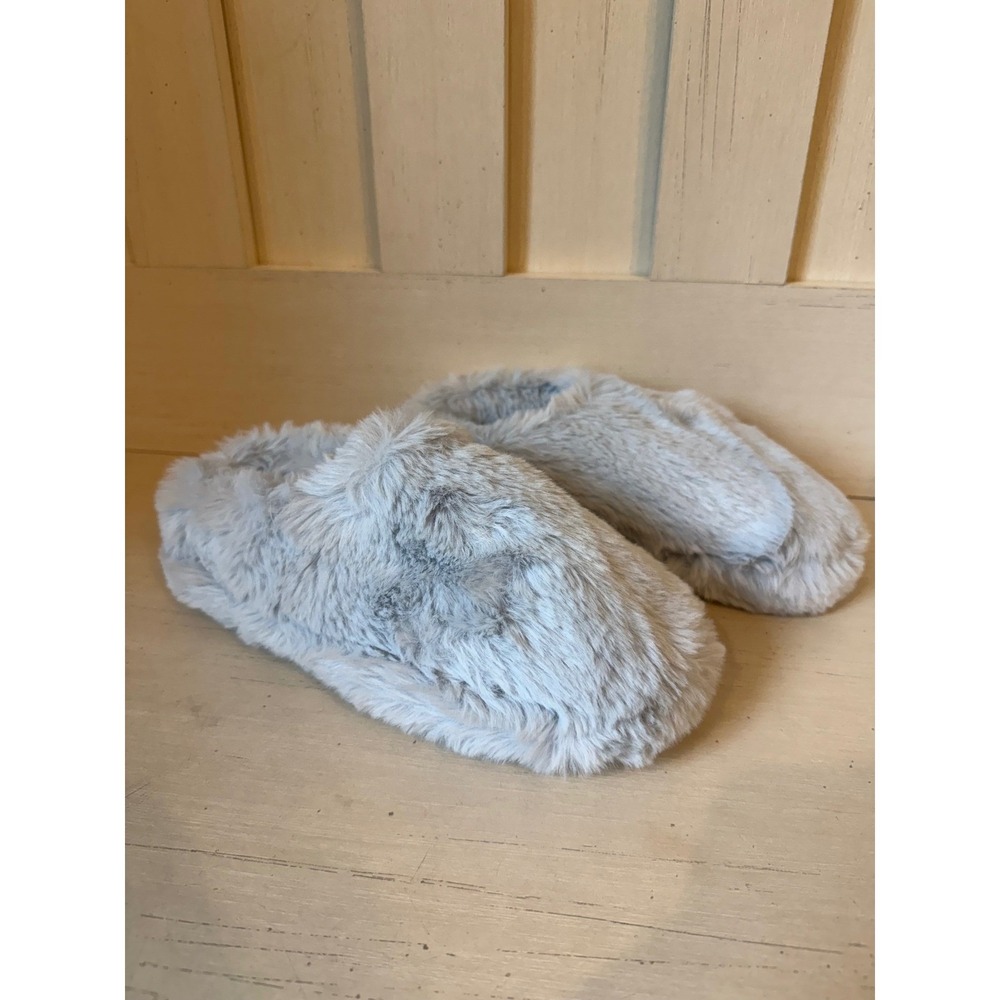 Skims Faux Fur Slippers Plush Indoor House Shoes Size 35 NEW